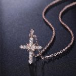 Christian Jesus Cross Necklace – Stainless Steel Pendant for Women & Men