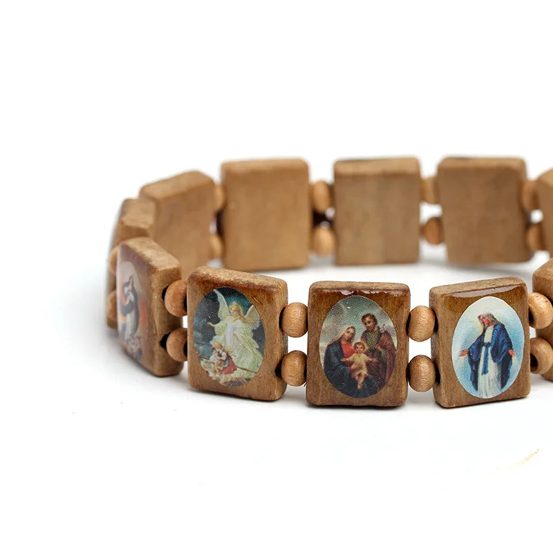 Natural Wooden Catholic Jewelry - Image 2