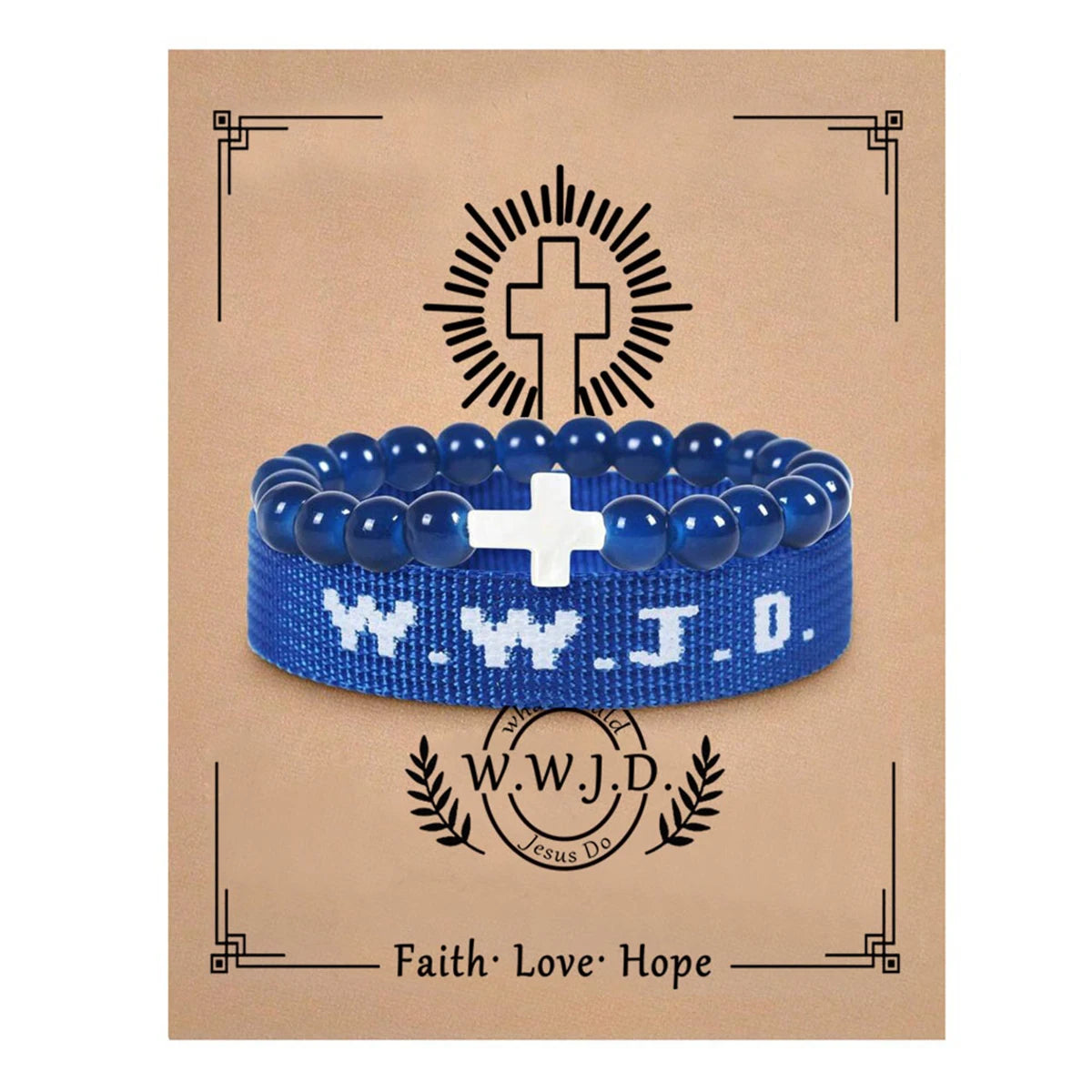 Harong WWJD Adjustable Colorful Bracelets – Inspirational Christian Jewelry for Men & Women - Image 16