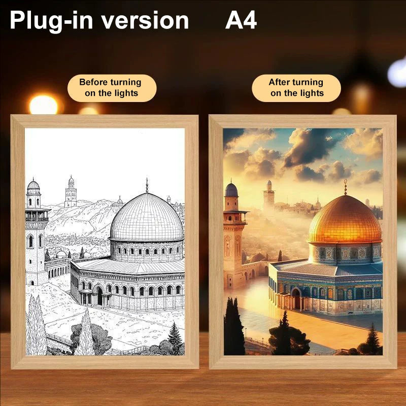 Lumin Works “I Am Always With You” Jesus Lamp - Image 34