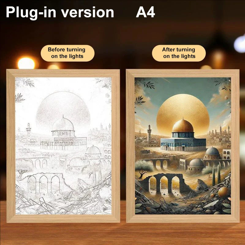 Lumin Works “I Am Always With You” Jesus Lamp - Image 32