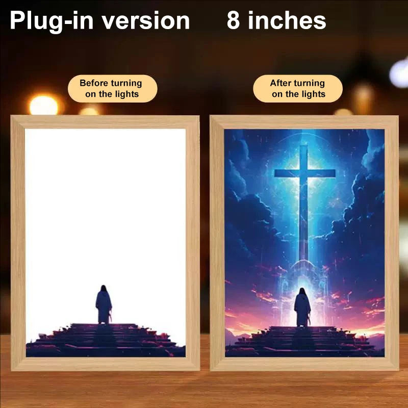 Lumin Works “I Am Always With You” Jesus Lamp - Image 12