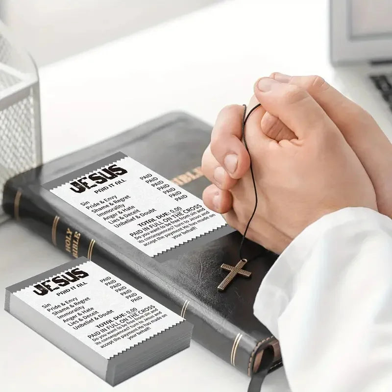 50/100 Pcs Gospel Booklet Cards - Image 4