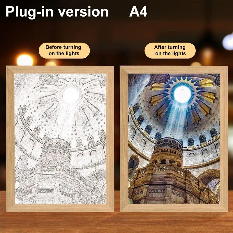 Lumin Works “I Am Always With You” Jesus Lamp - Image 18