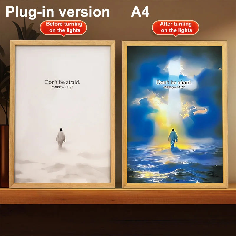 Lumin Works “I Am Always With You” Jesus Lamp - Image 21