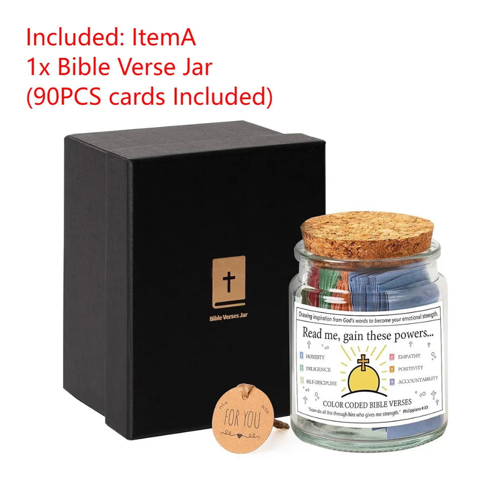 Bible Verse Jar – Spanish & English Scripture Jar for Prayer, Hope & Christian Gifts - Image 12