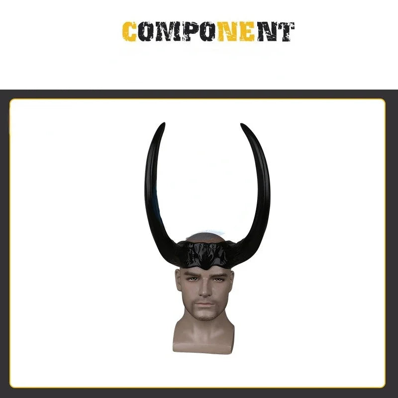 Green Outfit God of Evil Suit – Loki Cosplay Costume for Men - Image 9