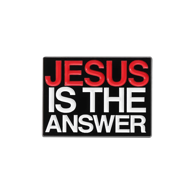 30-Piece Set Jesus Christ Faith Enamel Pins – Wholesale Christian Cartoon Brooches & Lapel Badges - Image 19