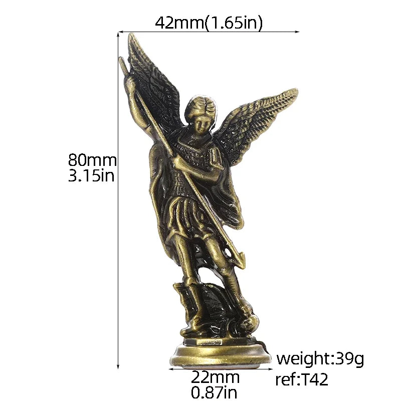 Christian Saint Michael Figurine - Image 2