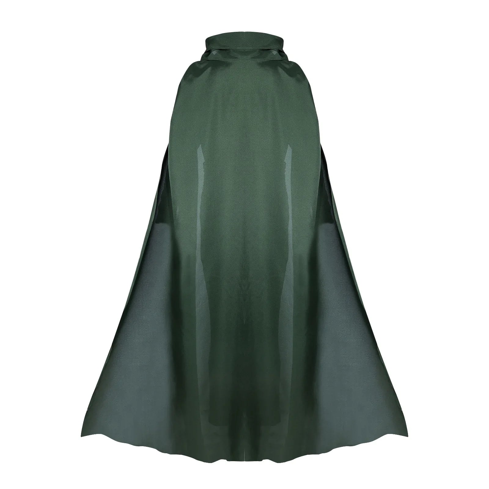 God of Lies Loki Cosplay Costume – Green Top, Pants & Cloak Set for Adults - Image 3