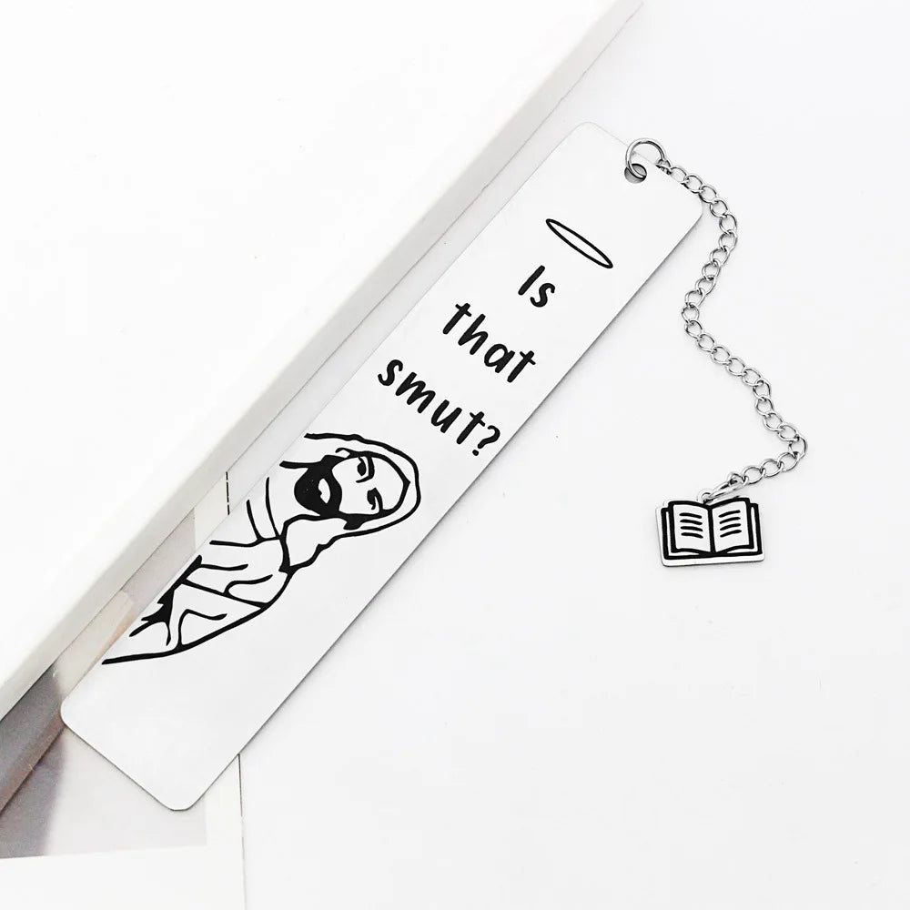 Funny Metal Bookmark with Tassel - Image 12
