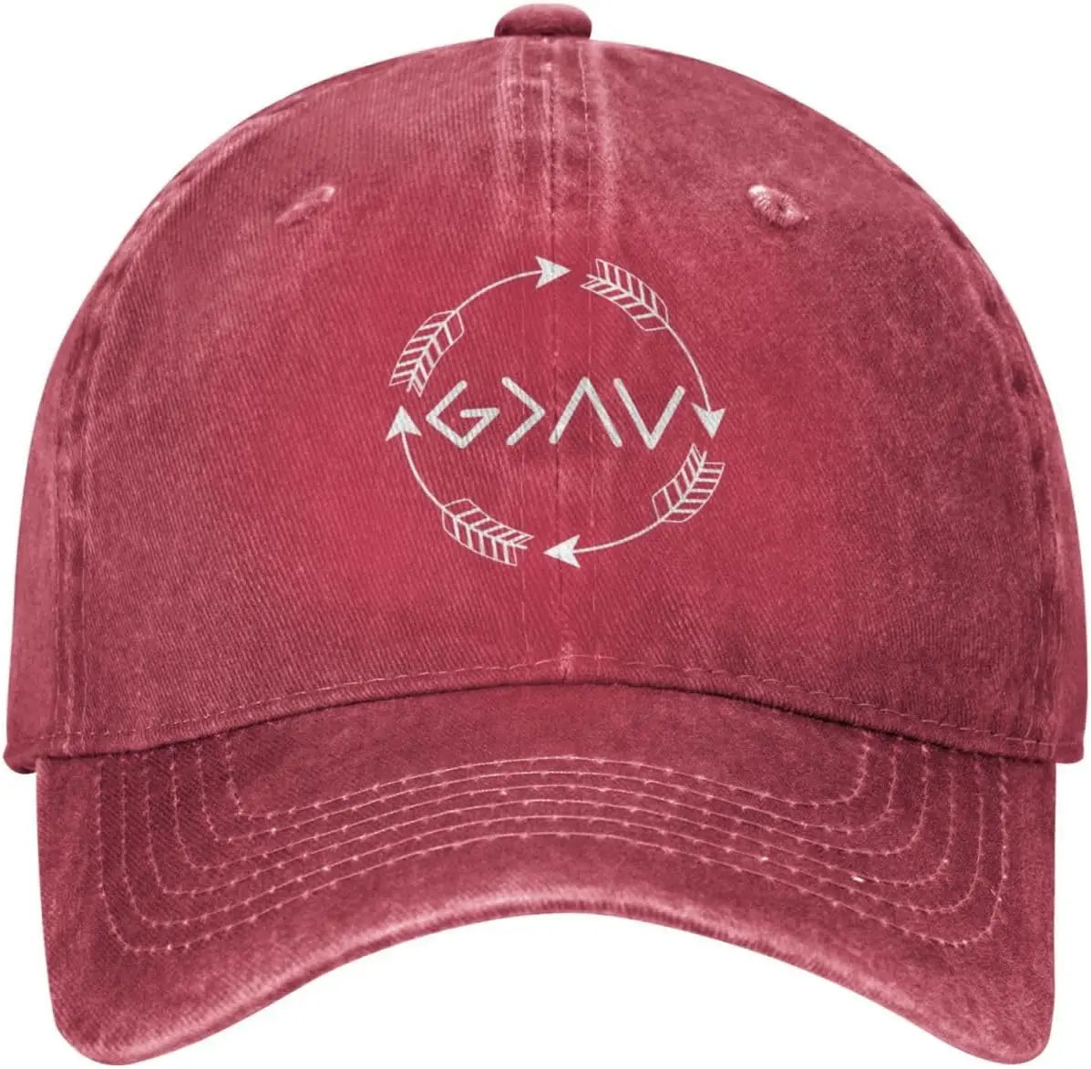 Funny Hat – God is Greater Than the Highs and Lows Baseball Cap for Women - Image 7