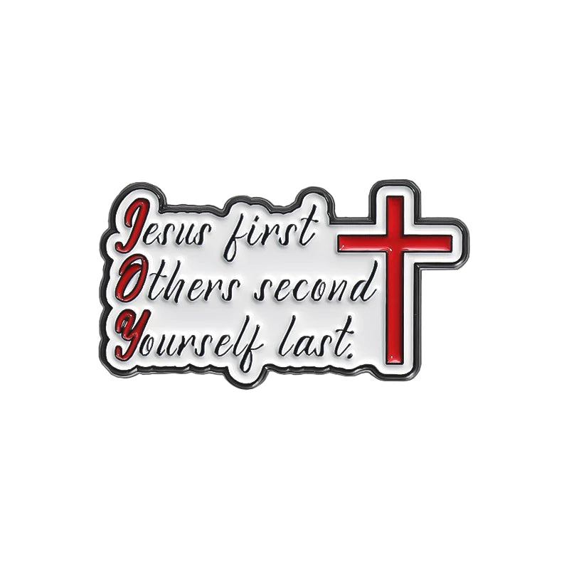 "Girl, Read Your Bible – Jesus Inside" Enamel Pin – Custom Christian Faith Brooch for Women - Image 7